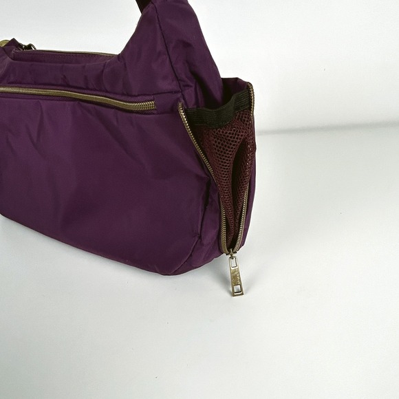 Travelon anti-theft hobo bag in a violet purple colour - Picture 7 of 9
